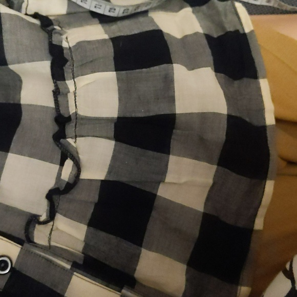 MARQUIS plaid babydoll dress - Picture 5 of 6